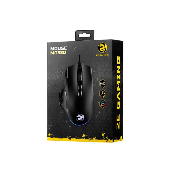2E MG330 Gaming Mouse 2E-MG330UB Black