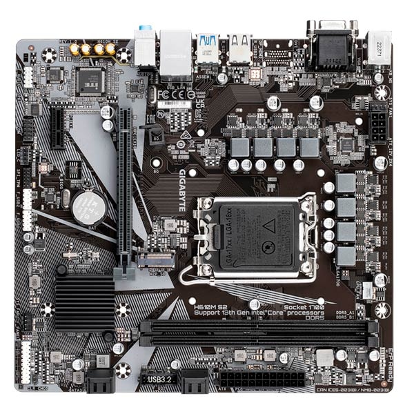 Gigabyte H610M-S2 DDR5 Motherboard 