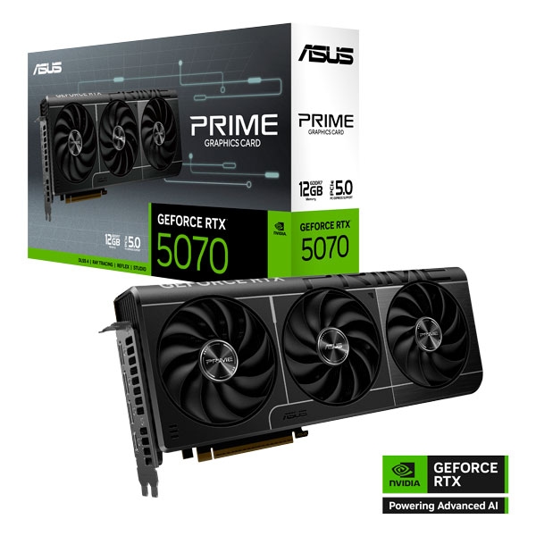 ASUS PRIME GeForce RTX 5070 12GB 90YV0M11-M0AA00