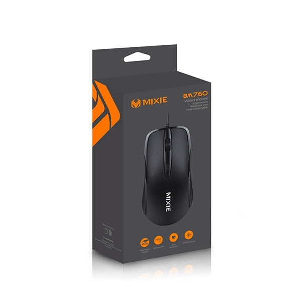 MIXIE BM760 Wired Mouse