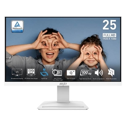 MSI PRO MP253W Monitor White