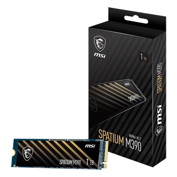 MSI SPATIUM M390 NVMe M.2 1TB SSD