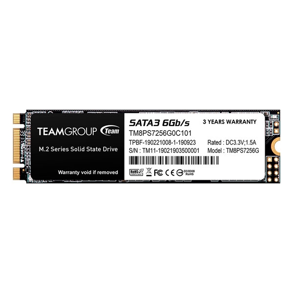 Team Group MS30 M.2 2280 SATA SSD 256GB