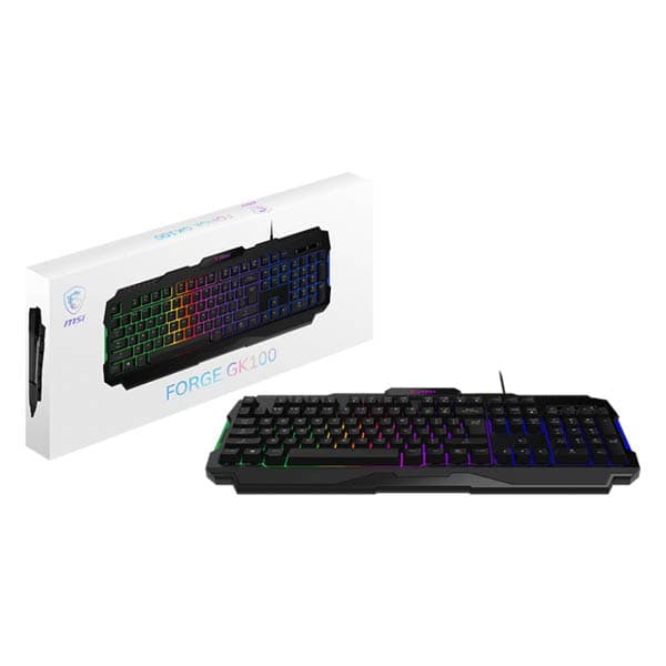 MSI FORGE GK100 Black Gaming Keyboard