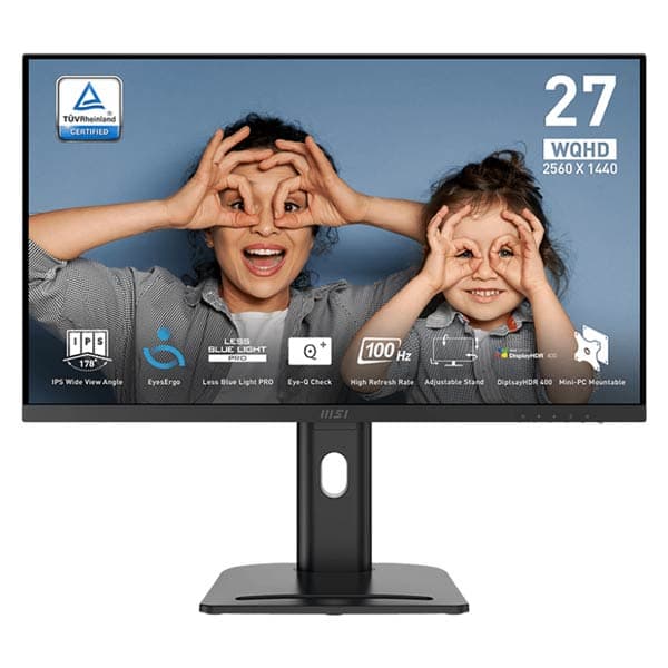 MSI PRO MP273QP E2 Monitor Black