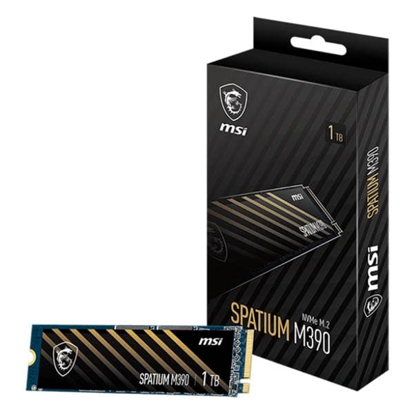 MSI SPATIUM M390 NVMe M.2 1TB SSD
