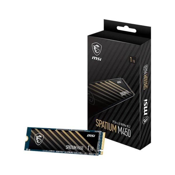 MSI SPATIUM M450 PCIe 4.0 NVMe M.2 1TB SSD