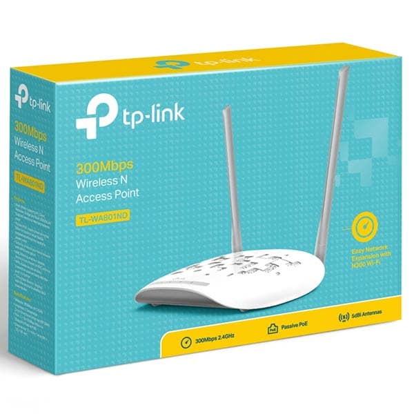 TP-LINK TL-WA801ND V6 Wireless N Access Point 300Mbps