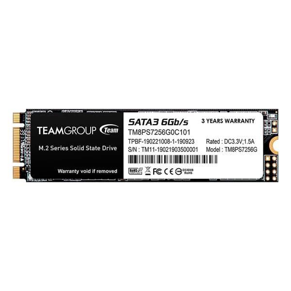 Team Group MS30 M.2 2280 SATA SSD 256GB