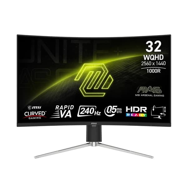 MSI MAG 325CQRXF E2 31.5-inch 240Hz Curved Monitor