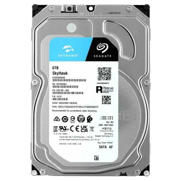 Seagate HDD SkyHawk Surveillance 6TB ST6000VX009 Hard Disk