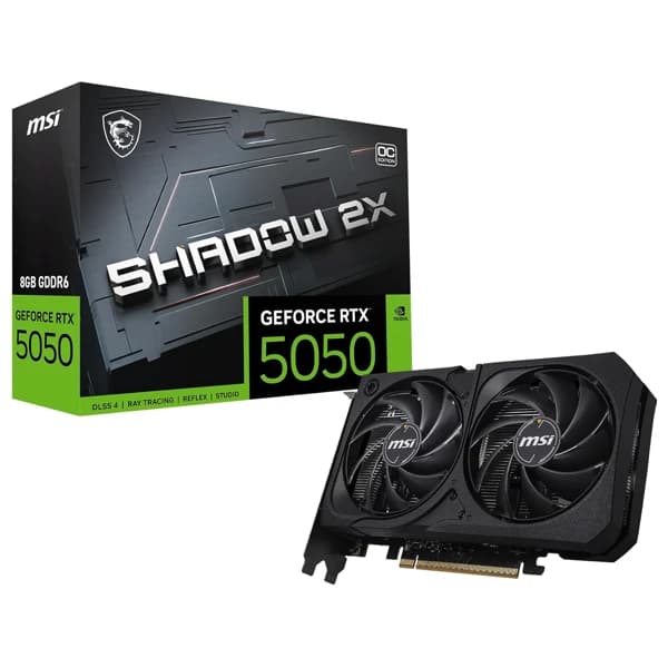 MSI GeForce RTX 5050 8GB Shadow 2X OC