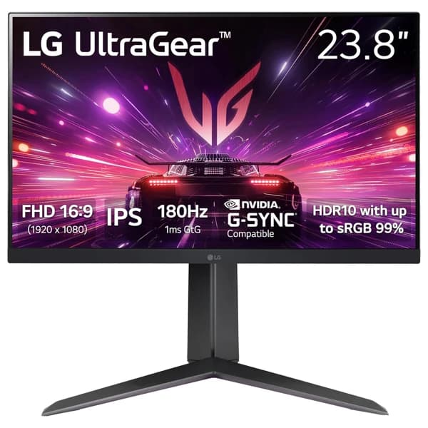 LG UltraGear 24GS65F-B 180Hz Pivot Gaming Monitor