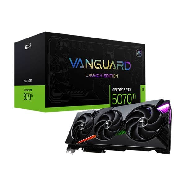 MSI GeForce RTX™ 5070 Ti 16GB Vanguard SOC Launch