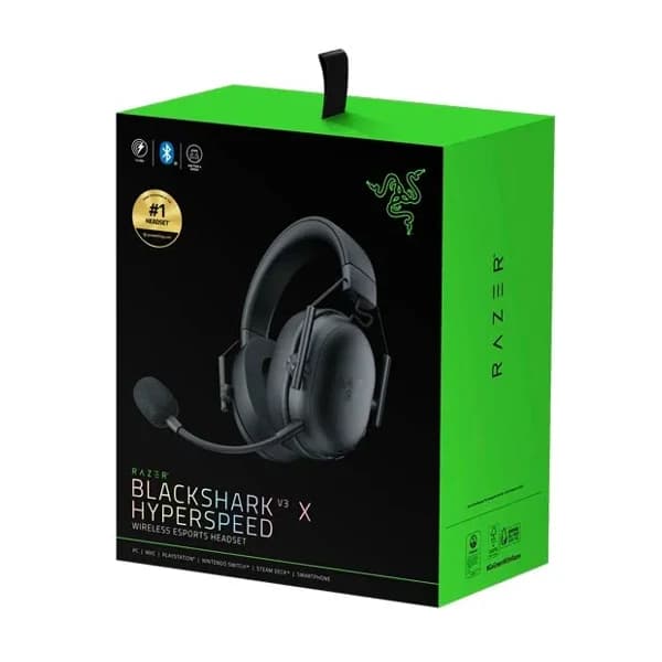 Razer BlackShark V3 X HyperSpeed 7.1 Surround Wireless Gaming Headset