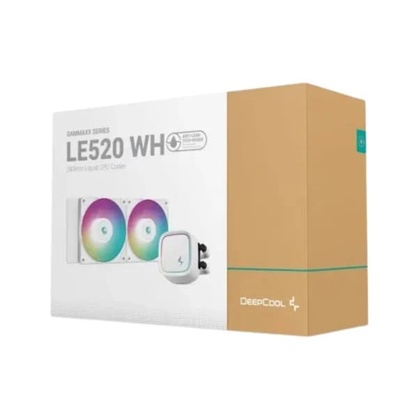 DeepCool LE520 White ARGB 240mm Liquid Cooler