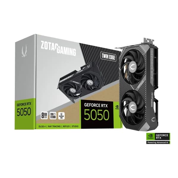 ZOTAC Gaming GeForce RTX 5050 Twin Edge 8GB ZT-B50500E-10M