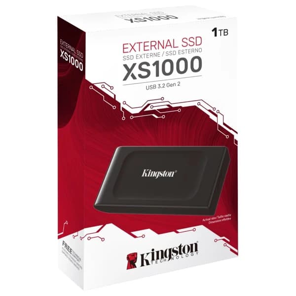 Kingston 1TB XS1000 BOC USB 3.2 GEN 2 Portable State Drive