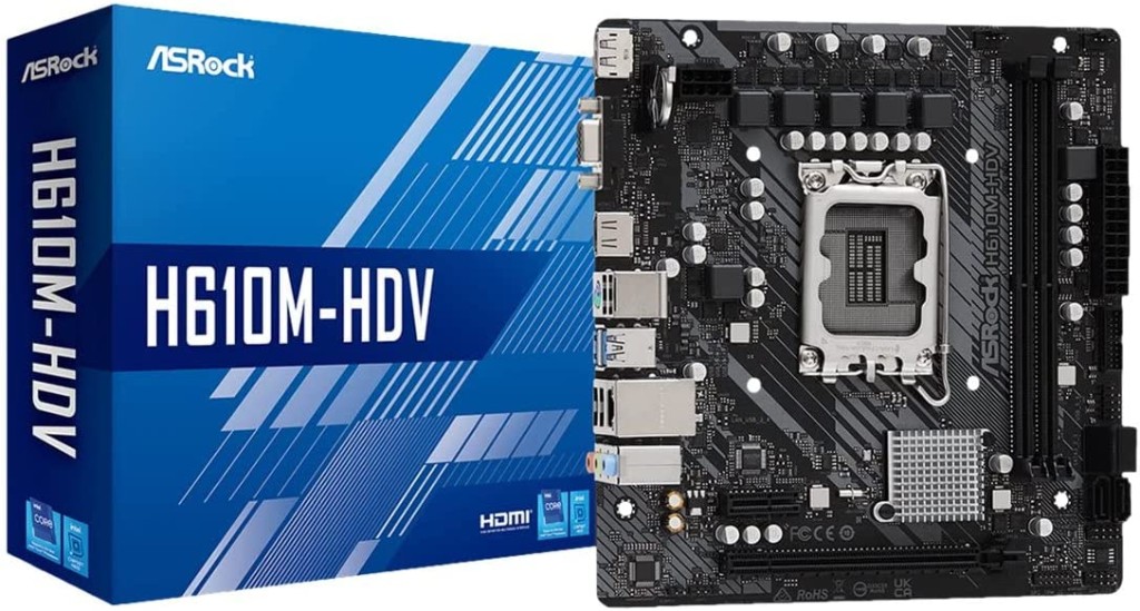 ASRock H610M-HDV 90-MXBHS0-A0UAYZ