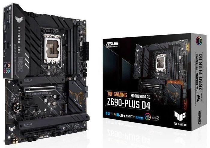 Asus TUF Gaming Z690-Plus WiFi D4 90MB1AV0-M0EAY0