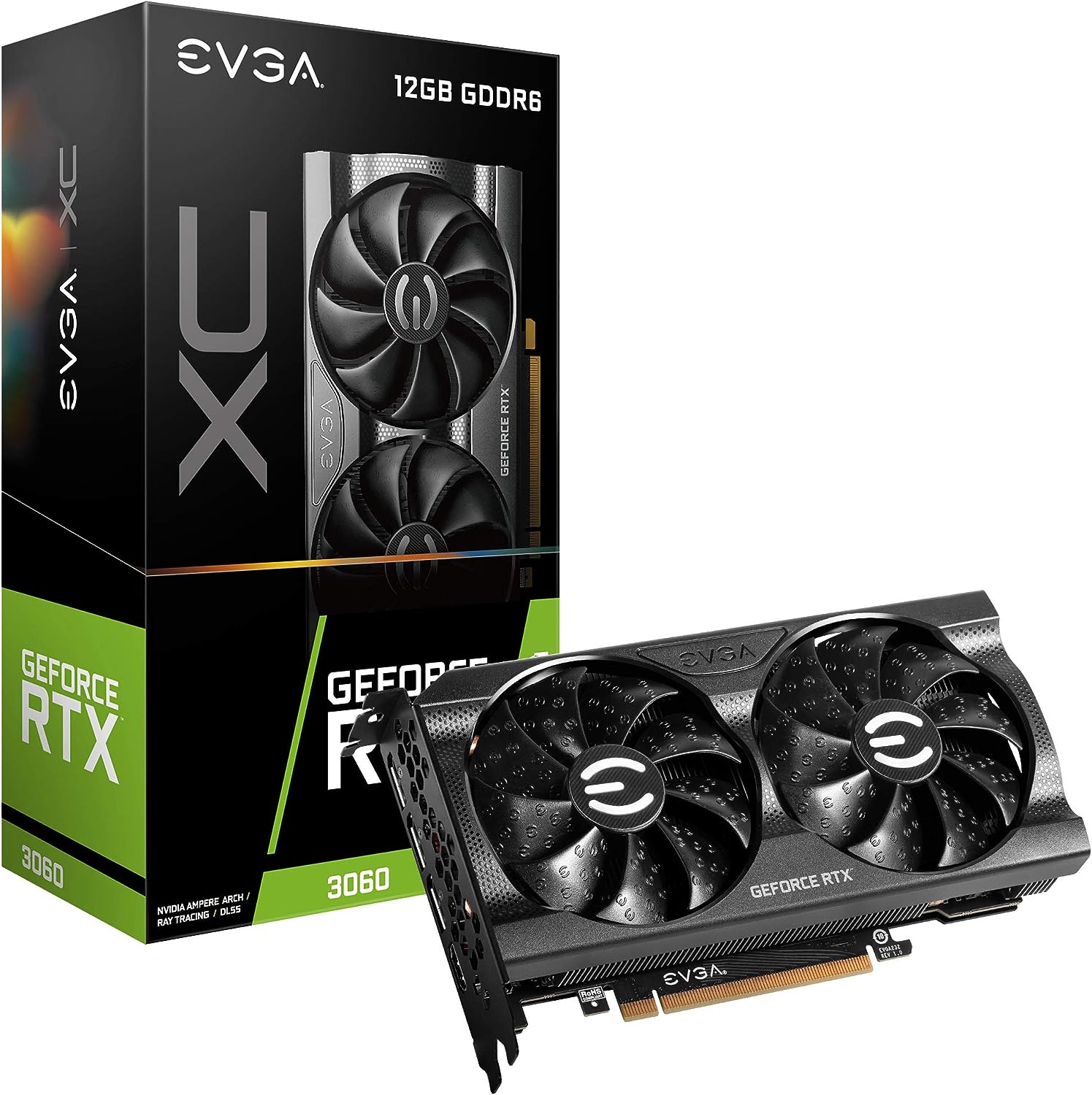 EVGA GeForce RTX 3060 XC 12GB 12G-P5-3657-KR