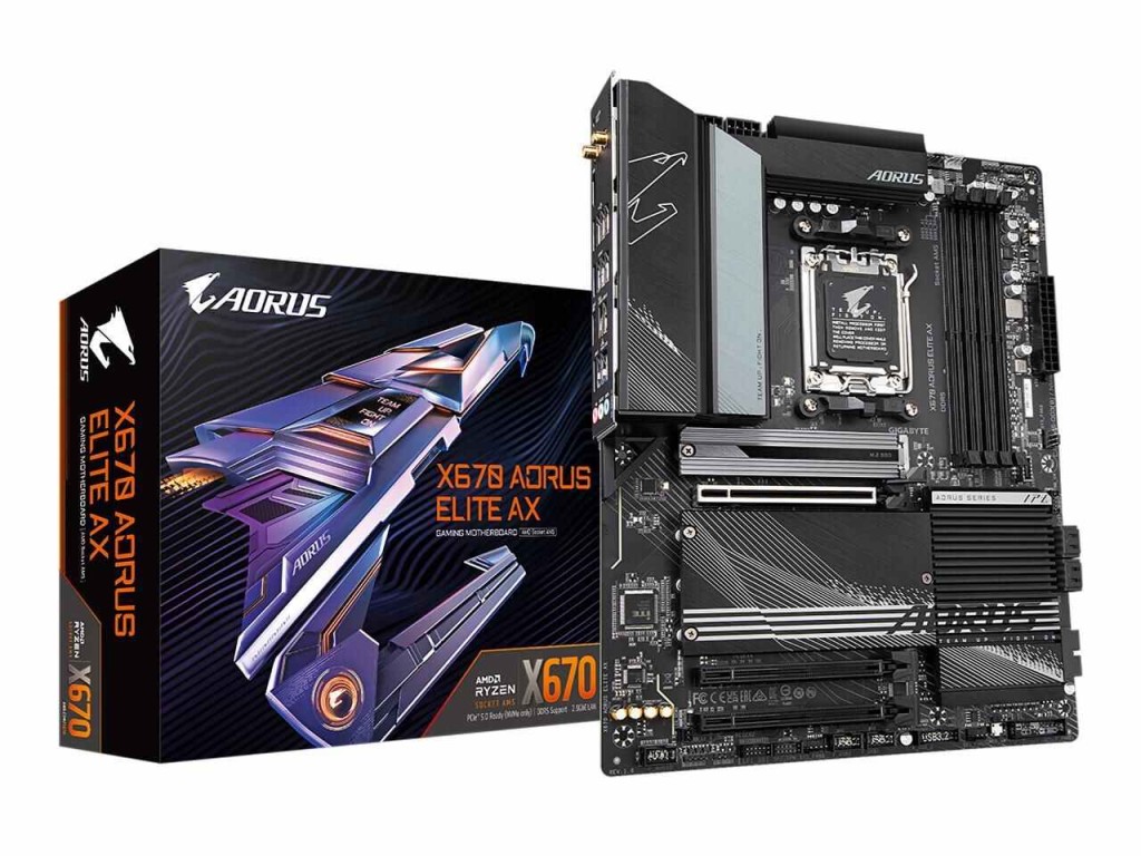 Gigabyte X670 AORUS Elite AX AM5 Motherboard