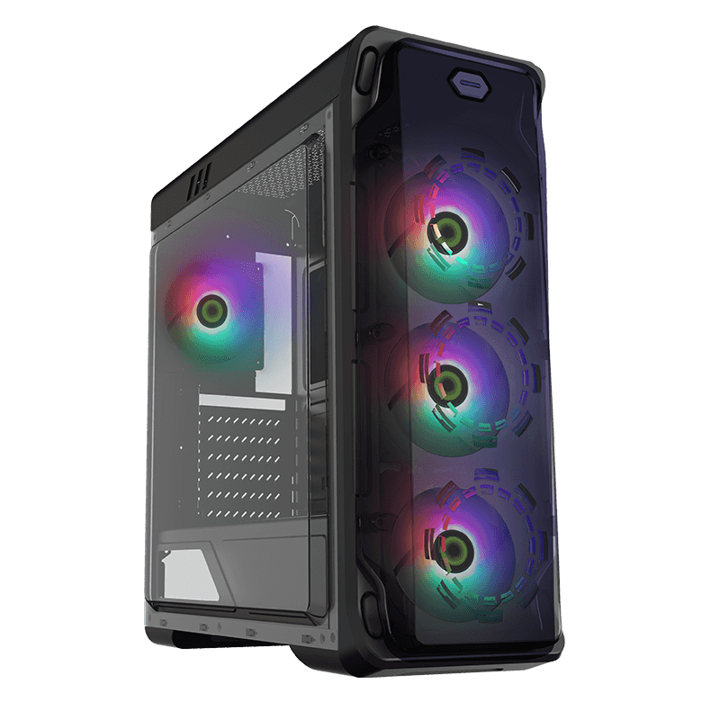 GameMax Starlight FRGB Black Case