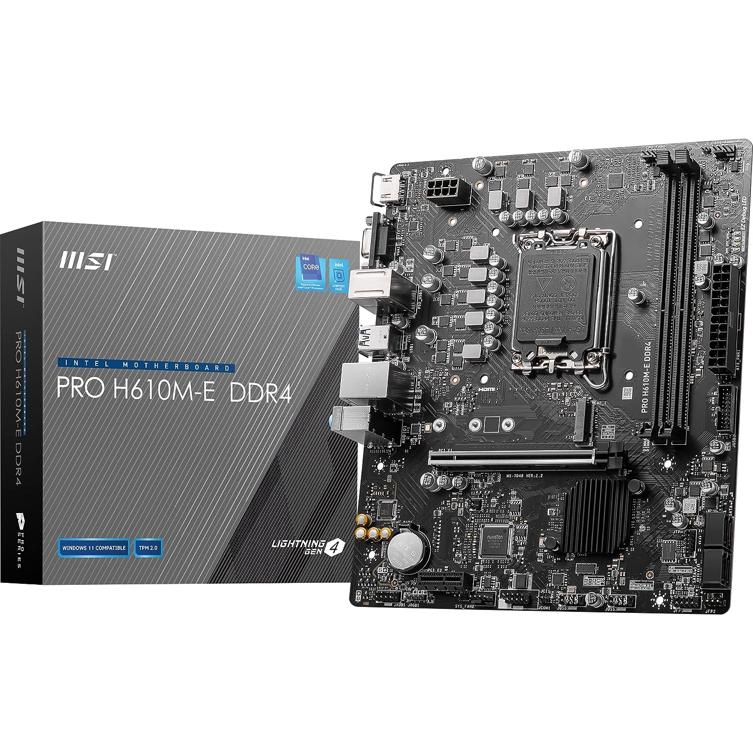 MSI PRO H610M-E Mainboard