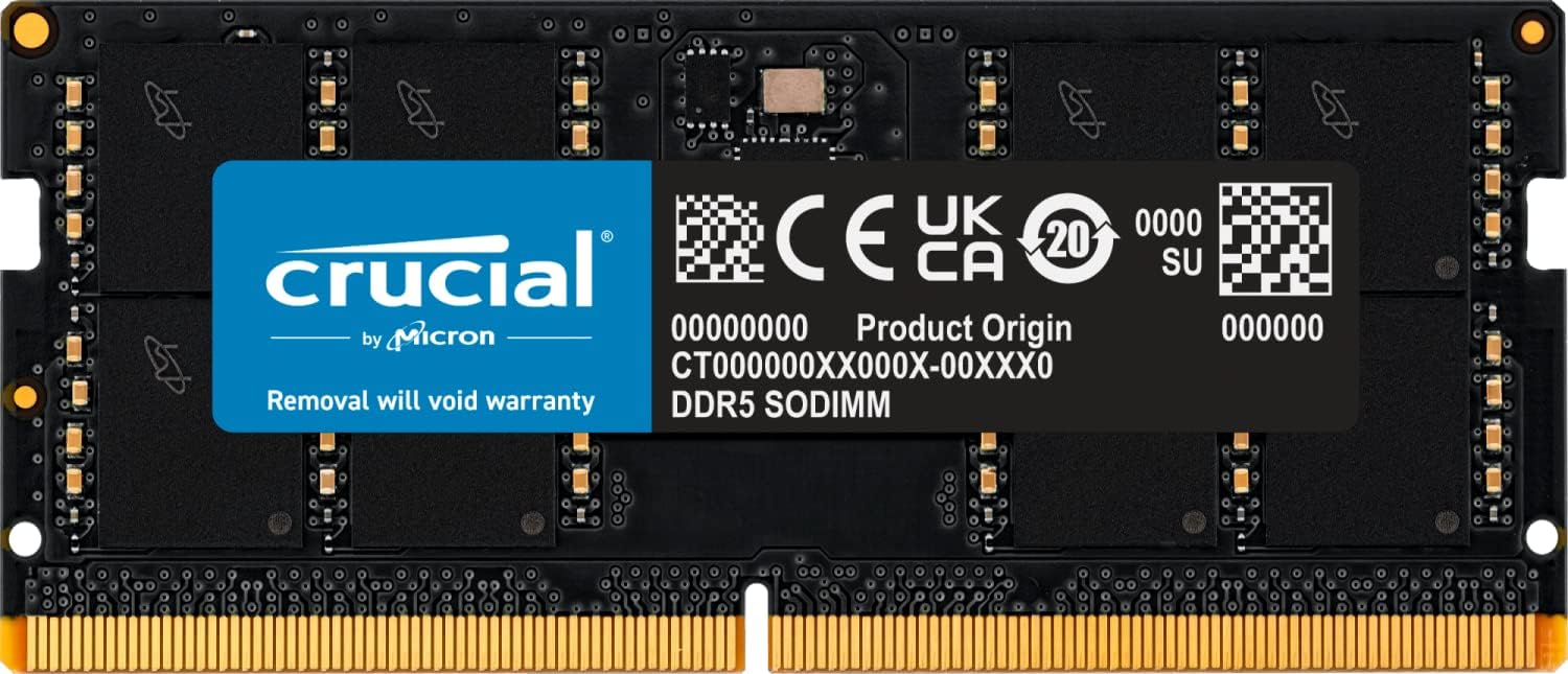 RAM Crucial 32GB DDR5 4800MHz SODIMM