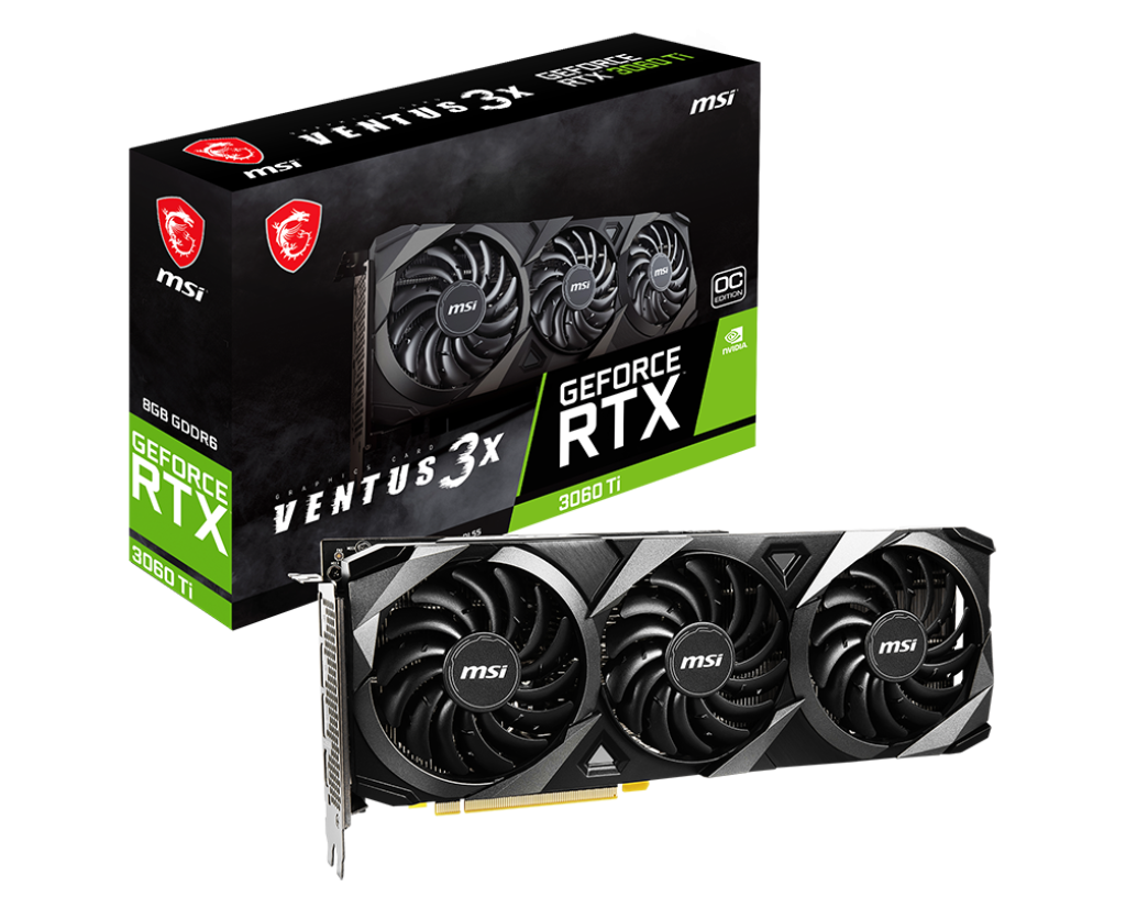 MSI GEFORCE RTX 3060 Ti Ventus 3X