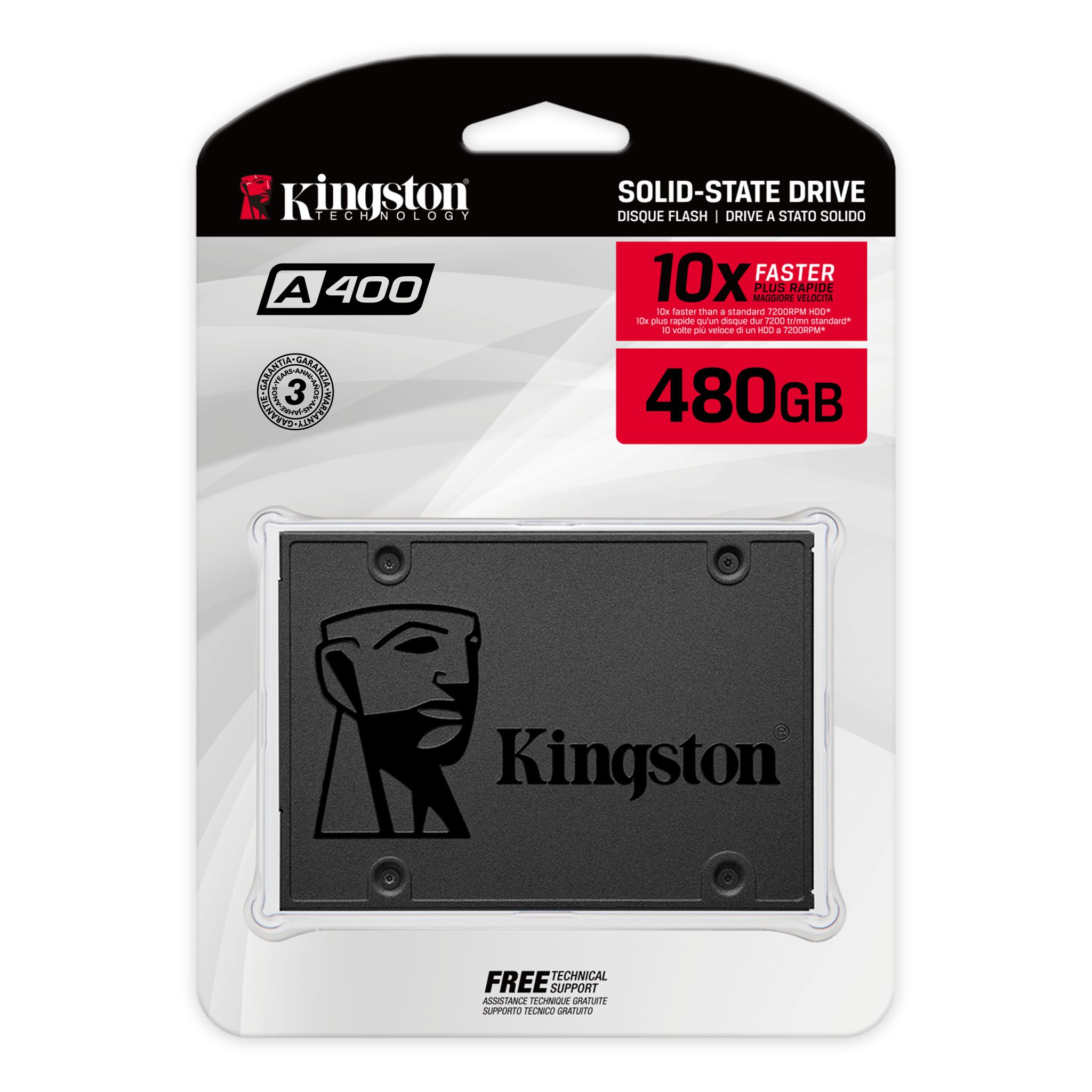 Kingston A400 480GB SATA SSD