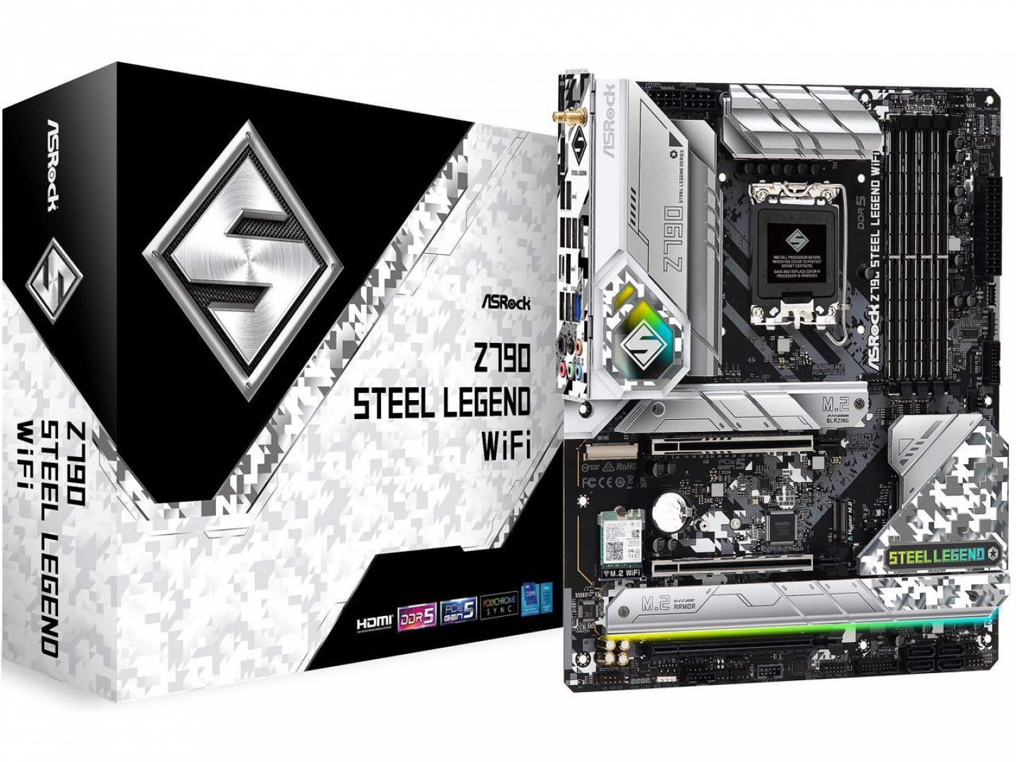 ASRock Z790 Steel Legend WiFi 90-MXBKD0-A0UAYZ