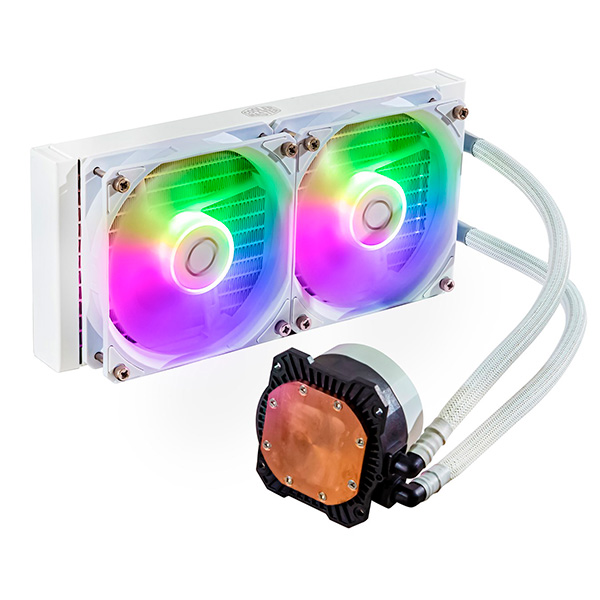 MasterLiquid 240L Core ARGB White CPU Liquid Cooler