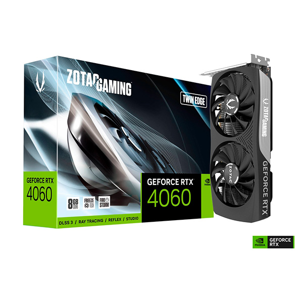 ZOTAC GAMING GeForce RTX 4060 8GB Twin Edge