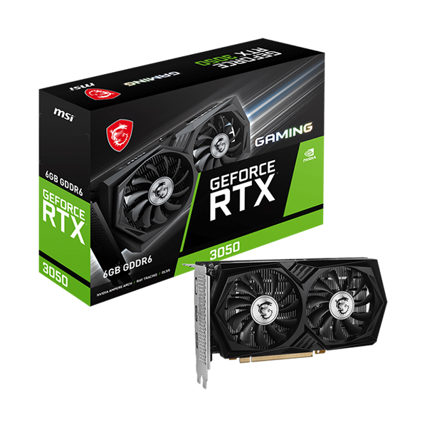 MSI GeForce RTX 3050 GAMING 6G